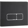 Комплект унитаза с инсталляцией WeltWasser MARBERG 410 + ROTBACH 004 GL-WT + MAR 410 SE MT-BL 10000010977 цвет Белый глянцевый с сиденьем Микролифт и клавишей смыва цвет Черный матовый