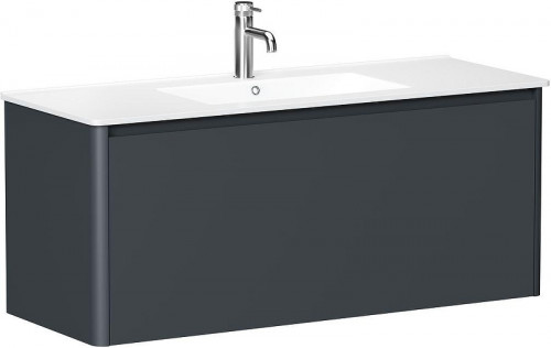 Тумба под раковину Allen Brau Gravity 119 1.370015.AM подвесная цвет Антрацит матовый