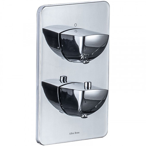 Смеситель для душа Allen Brau Infinity 5.21316-00 с термостатом Хром латунь встраиваемый