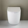 Унитаз Ceramicanova Mia Rimless CN1810 приставной с сиденьем Микролифт фаянс приставной