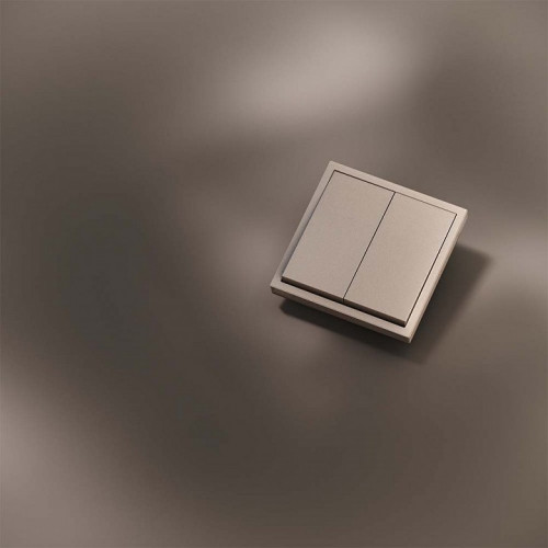 Клавиши для выключателя двухклавишного Voltum S70 METAL VLSM000310