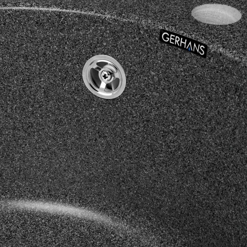 Кухонная мойка Gerhans 50 A04-24/311-11-24 цвет Графит