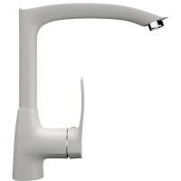 Смеситель для кухни Ulgran Classic U-005-341 Ультра-белый латунь