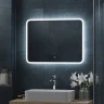 Зеркало Континент Bruno 800х600 ЗЛП2161 с подсветкой с сенсорным выключателем с диммером стекло