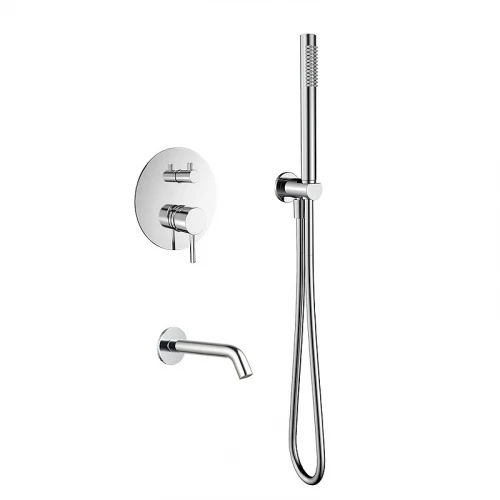 Душевая система AQUAme AQM8406CR цвет Хром