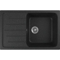 Кухонная мойка Domaci Бьелла DMC-76 DMC-76-308 Черная
