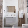 Зеркало Laparet Atlas 80 Atlas.80*60 с подсветкой с сенсорным выключателем и подогревом стекло