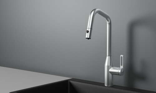 Смеситель для кухни Granula 8171 цвет Нержавеющая сталь