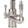Смеситель для кухни Viko V-5615 Серебро Черный