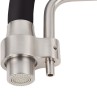 Смеситель для кухни Viko V-5615 Серебро Черный