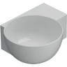 Раковина Globo T-Edge 40 R TE040BI*0 Белая фарфор подвесная, накладная