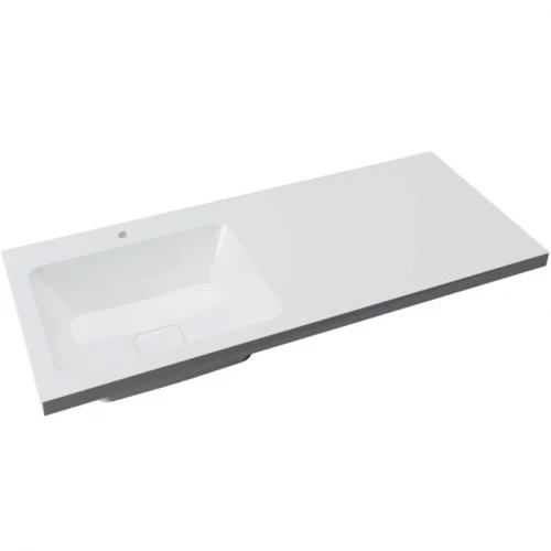 Раковина Madera Kamilla 110 L 4627173210041 с местом под стиральную машину Белая