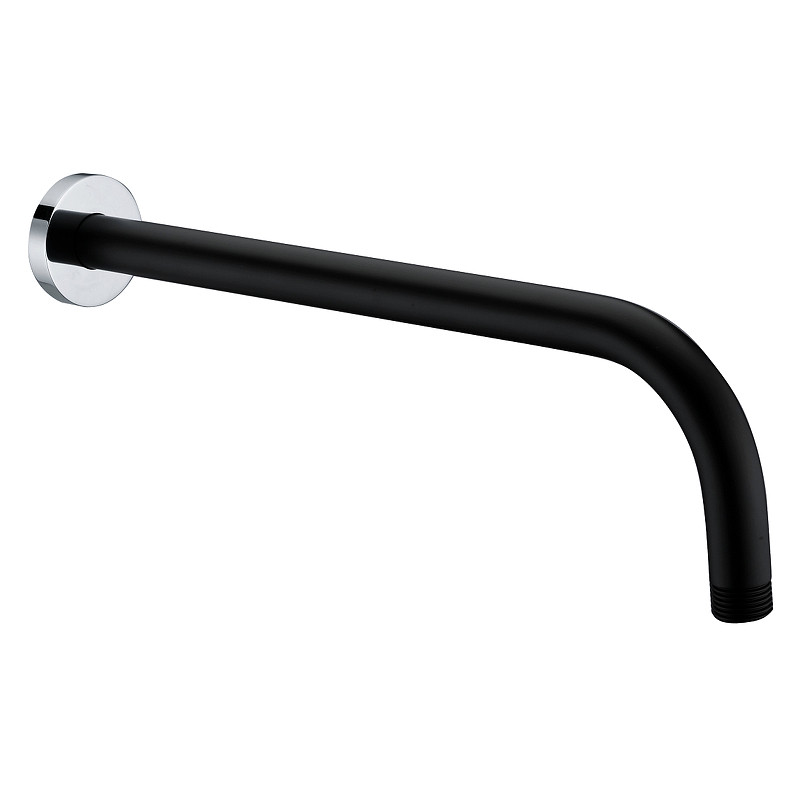 Душевая система WasserKRAFT Elbe A177477 с термостатом Черная матовая латунь встраиваемый