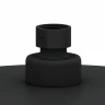 Верхний душ Damixa Scandinavian Pure 936050300 Черный матовый латунь на потолок