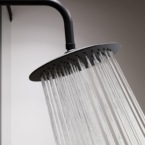 Верхний душ Damixa Scandinavian Pure 936050300 Черный матовый латунь на потолок