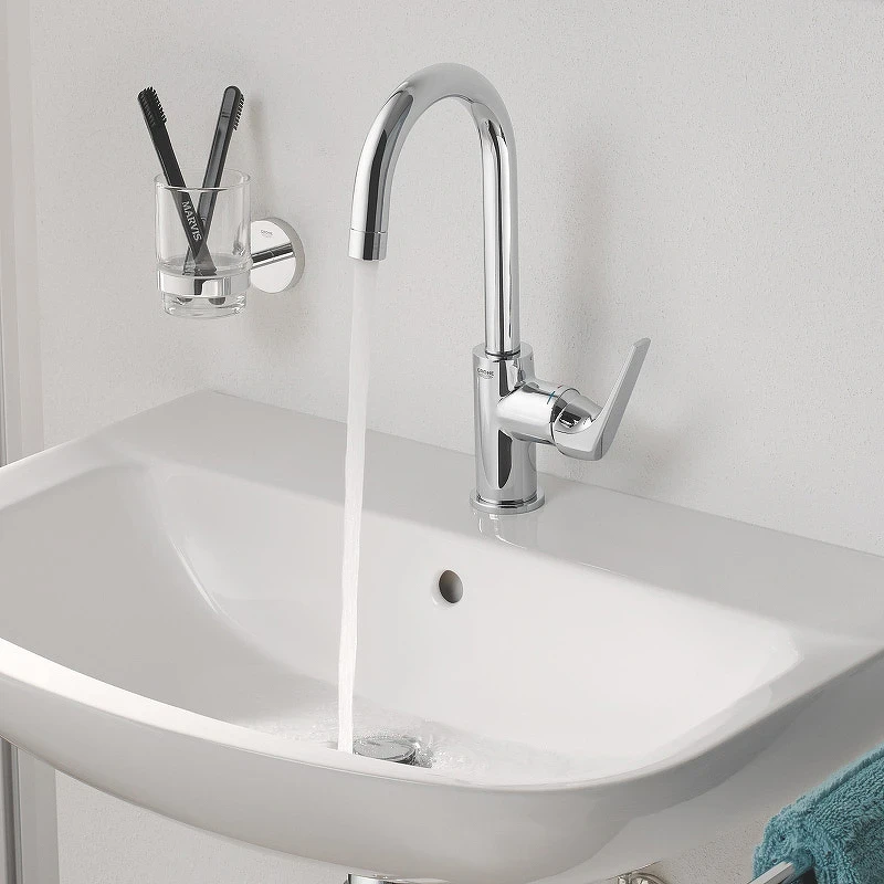 Смеситель для раковины Grohe Bauflow 23753000 Хром латунь