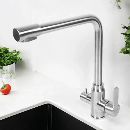 Смеситель для кухни Bond Smart B65-0400 цвет Нержавеющая сталь