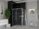 Душевой уголок Ambassador Intense 120х80 110021101IX-80IX профиль Хром стекло прозрачное