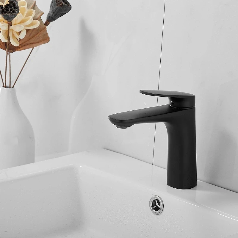 Смеситель для раковины Raffine F0185H цвет Черный