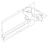 Смеситель для ванны AM.PM X-Joy F85A90255 цвет Титан