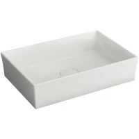 Раковина-чаша Bocchi Vessel 56 1172-001-0125 Белая глянцевая фарфор накладная