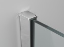 Душевой уголок Ambassador Diamond 120х90 12011108R профиль Хром стекло прозрачное