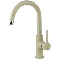 Смеситель для кухни Lemark Comfort LM3073PBG Бежевый латунь