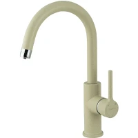 Смеситель для кухни Lemark Comfort LM3073PBG Бежевый латунь