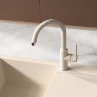 Смеситель для кухни Lemark Comfort LM3073PBG Бежевый латунь
