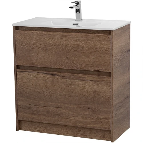 Тумба под раковину BelBagno Kraft 39 70 KRAFT39-700/390-2C-PIA-RT Rovere Tabacco МДФ / ЛДСП
