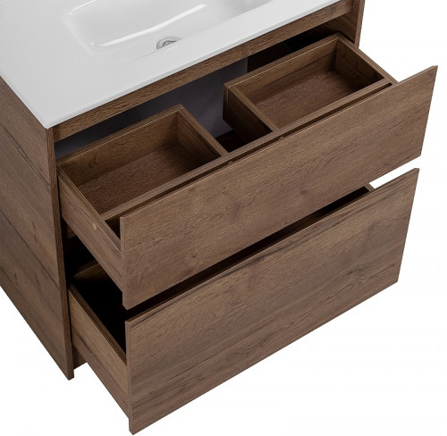 Тумба под раковину BelBagno Kraft 39 70 KRAFT39-700/390-2C-PIA-RT Rovere Tabacco МДФ / ЛДСП