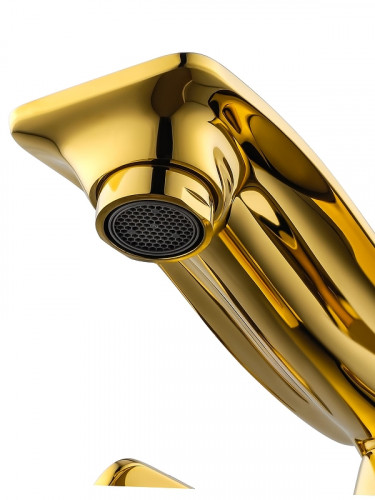 Смеситель для раковины Wonzon &amp; Woghand Shakespeare WW-651101-DG цвет Темное золото