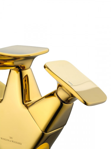 Смеситель для раковины Wonzon &amp; Woghand Shakespeare WW-651101-DG цвет Темное золото