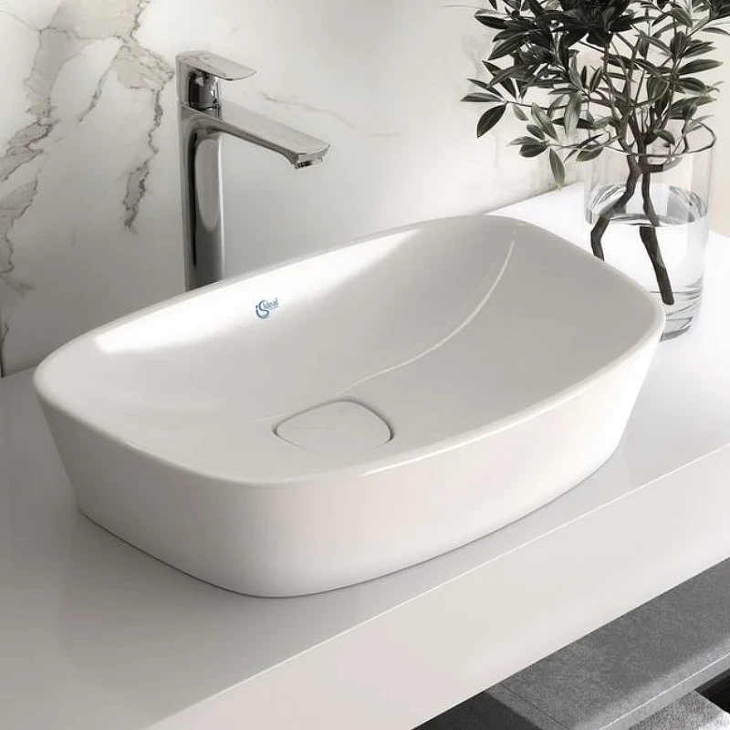Смеситель для раковины Ideal Standard Connect Air Vessel A7027AA Хром латунь на столешницу