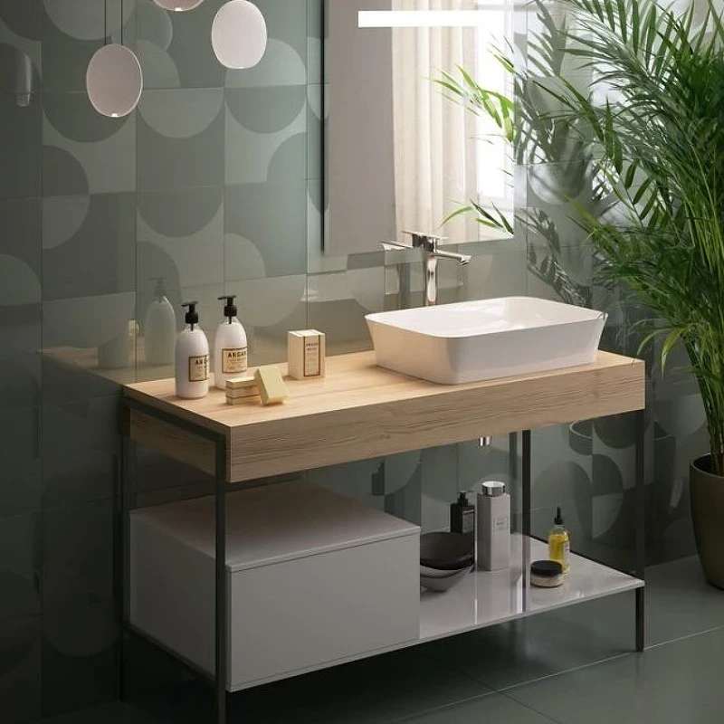 Смеситель для раковины Ideal Standard Connect Air Vessel A7027AA Хром латунь на столешницу