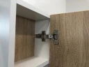 Зеркальный шкаф Comforty Рига 70 00004142212 Дуб сонома МДФ / ЛДСП, стекло