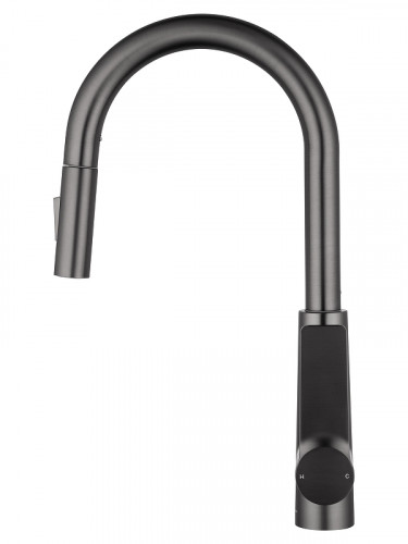 Смеситель для кухни Wonzon &amp; Woghand WW-A20782-BGG цвет Темный графит