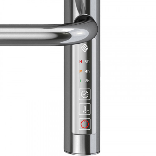 Электрический полотенцесушитель Terminus Евромикс П6 500х650 4670078531278 Хром нержавеющая сталь