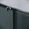 Душевой уголок Grossman Cosmo 110х80 120.K33.02.1180.21.10 профиль Черный матовый стекло тонированное