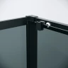 Душевой уголок Grossman Cosmo 110х80 120.K33.02.1180.21.10 профиль Черный матовый стекло тонированное