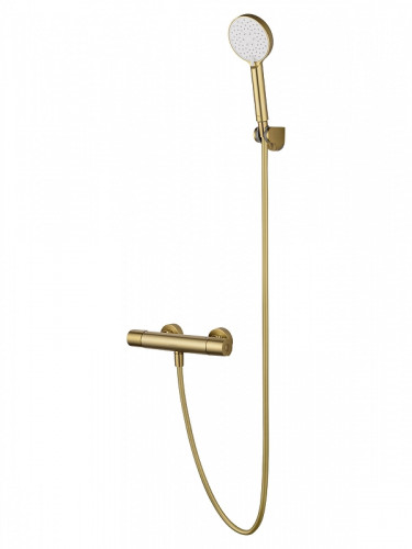 Смеситель для душа Wonzon &amp; Woghand Inn WW-B2029-A-BG с термостатом цвет Брашированное золото