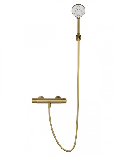 Смеситель для душа Wonzon &amp; Woghand Inn WW-B2029-A-BG с термостатом цвет Брашированное золото