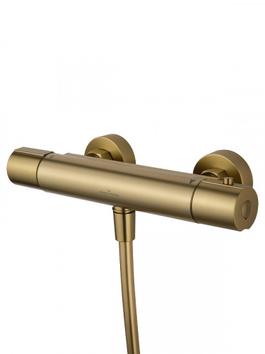 Смеситель для душа Wonzon &amp; Woghand Inn WW-B2029-A-BG с термостатом цвет Брашированное золото