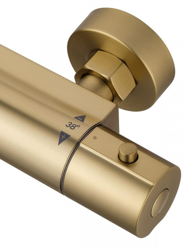 Смеситель для душа Wonzon &amp; Woghand Inn WW-B2029-A-BG с термостатом цвет Брашированное золото