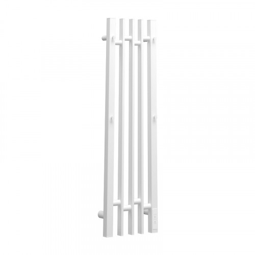 Электрический полотенцесушитель APEXTERMO Delta 800x180 DL10183WM с крючками цвет Белый матовый