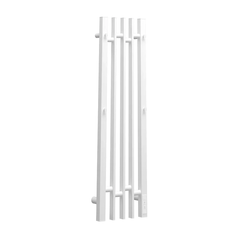 Электрический полотенцесушитель APEXTERMO Delta 800x180 DL10183WM с крючками цвет Белый матовый