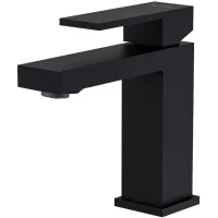 Смеситель для раковины Royce Calypso RCM-120201BL Черный матовый латунь