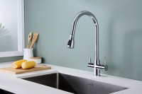 Смеситель для кухни Paulmark Lange La214212-CR Хром латунь
