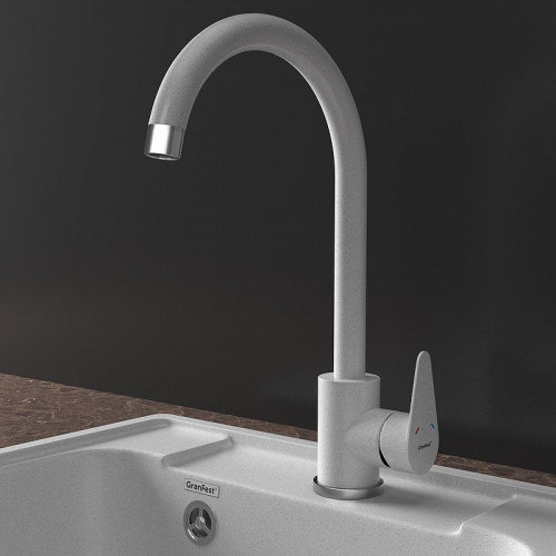 Смеситель для кухни GranFest GF-Z-5412 цвет Серый