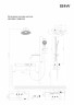 Душевая система Black&White Gravity GH-9025N-MB 9025MB с термостатом цвет Черный матовый